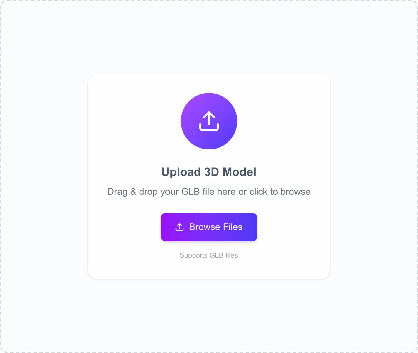 3D GLB Viewer Online - View and inspect GLB 3D models online for free. Upload GLB files, rotate models,