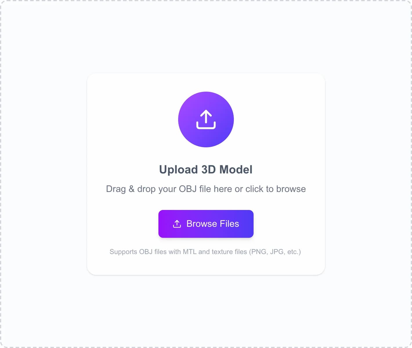 Free Online 3D OBJ Viewer - View and interact with 3D OBJ models directly in your browser. Supports MTL mate