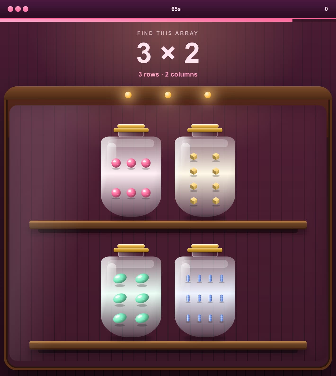 Jogo de Matrizes de Multiplicação
