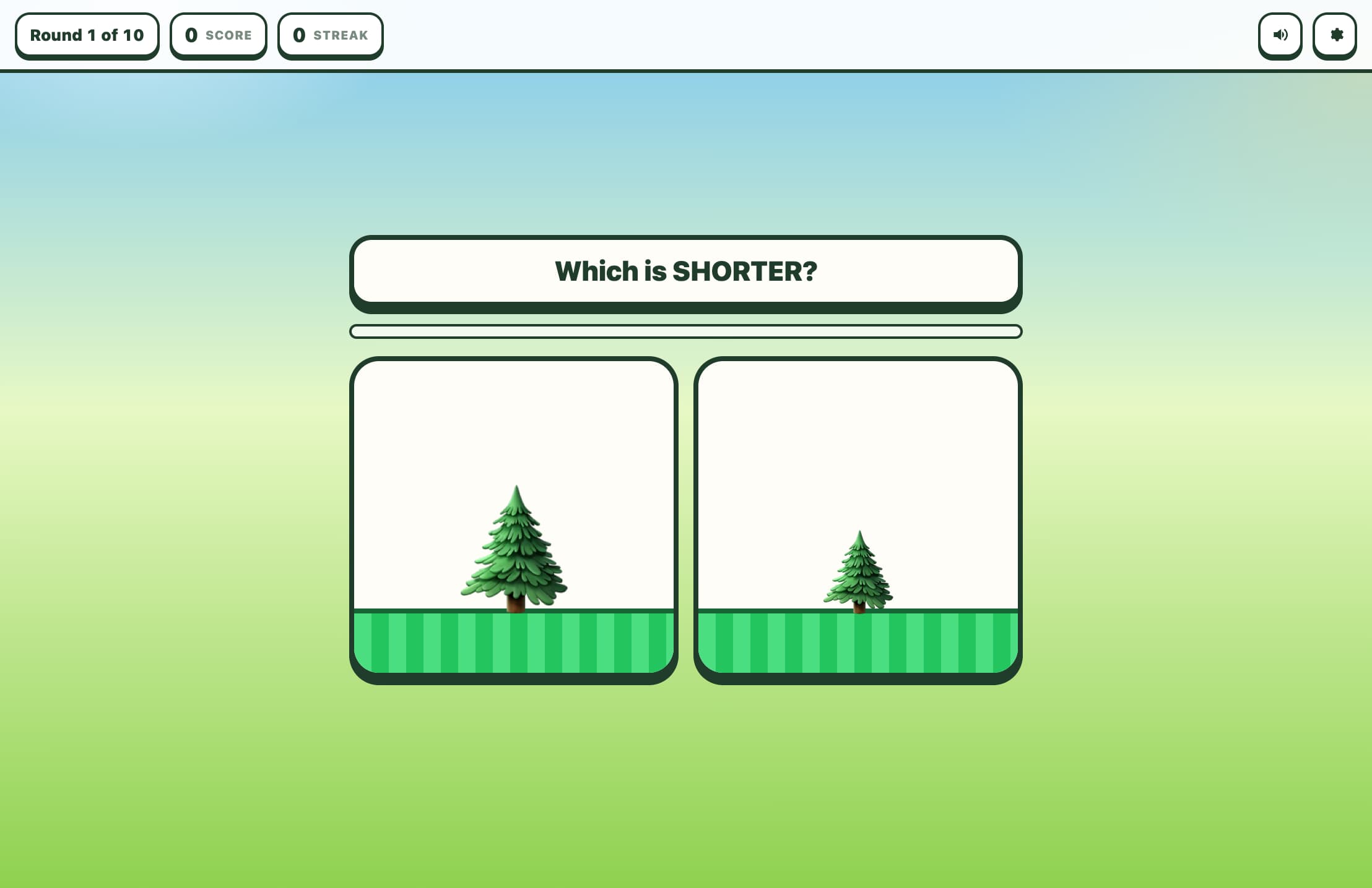 Compare Sizes and Build Measurement Concepts