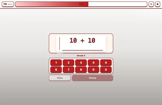 Stamp the Answer Math