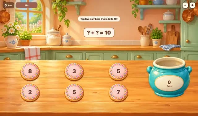 Pair Numbers That Add to 10