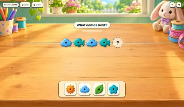 Complete the Repeating Pattern