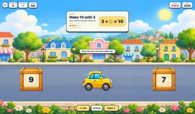 3D Making Ten Addition
