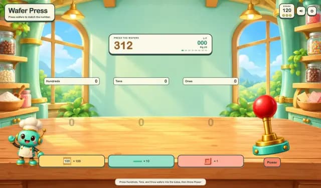 Mesin nilai tempat 3 digit