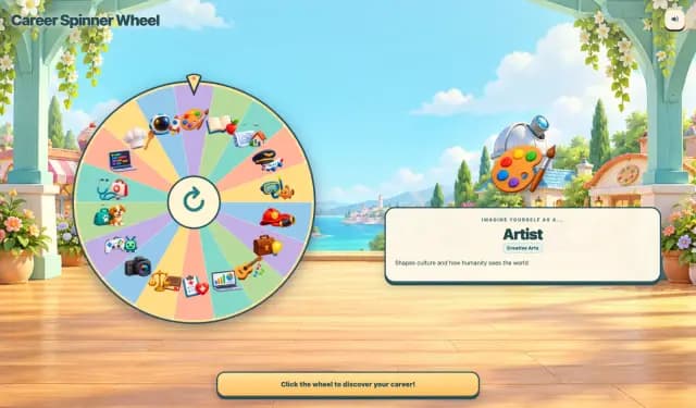 Career Spinner Wheel