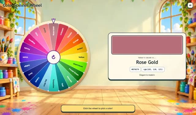 Color Spinner Wheel