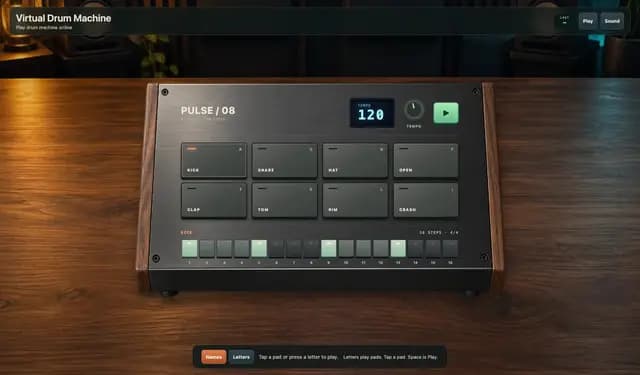 Virtual Drum Machine