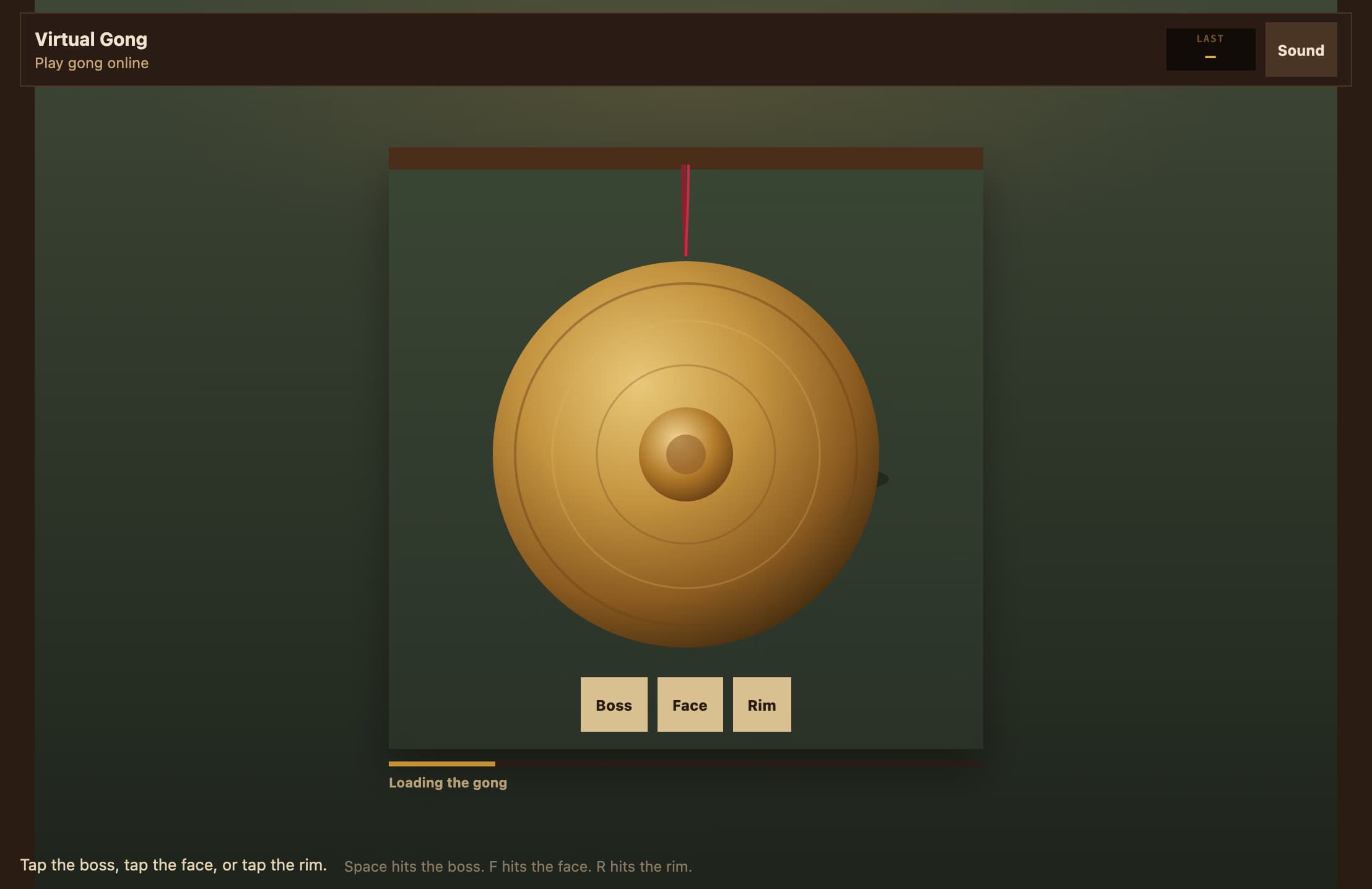 Virtual Gong