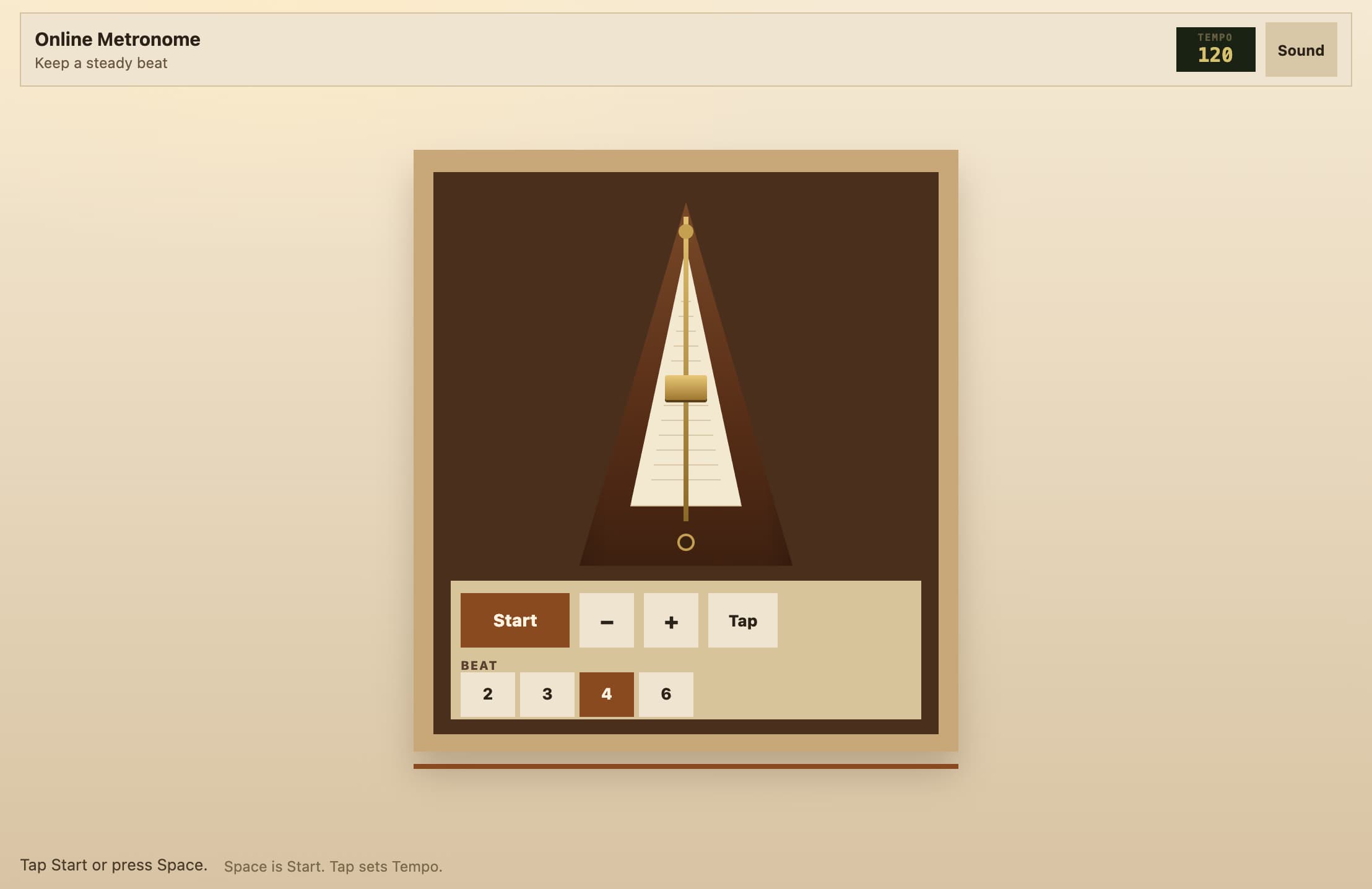 Online Metronome