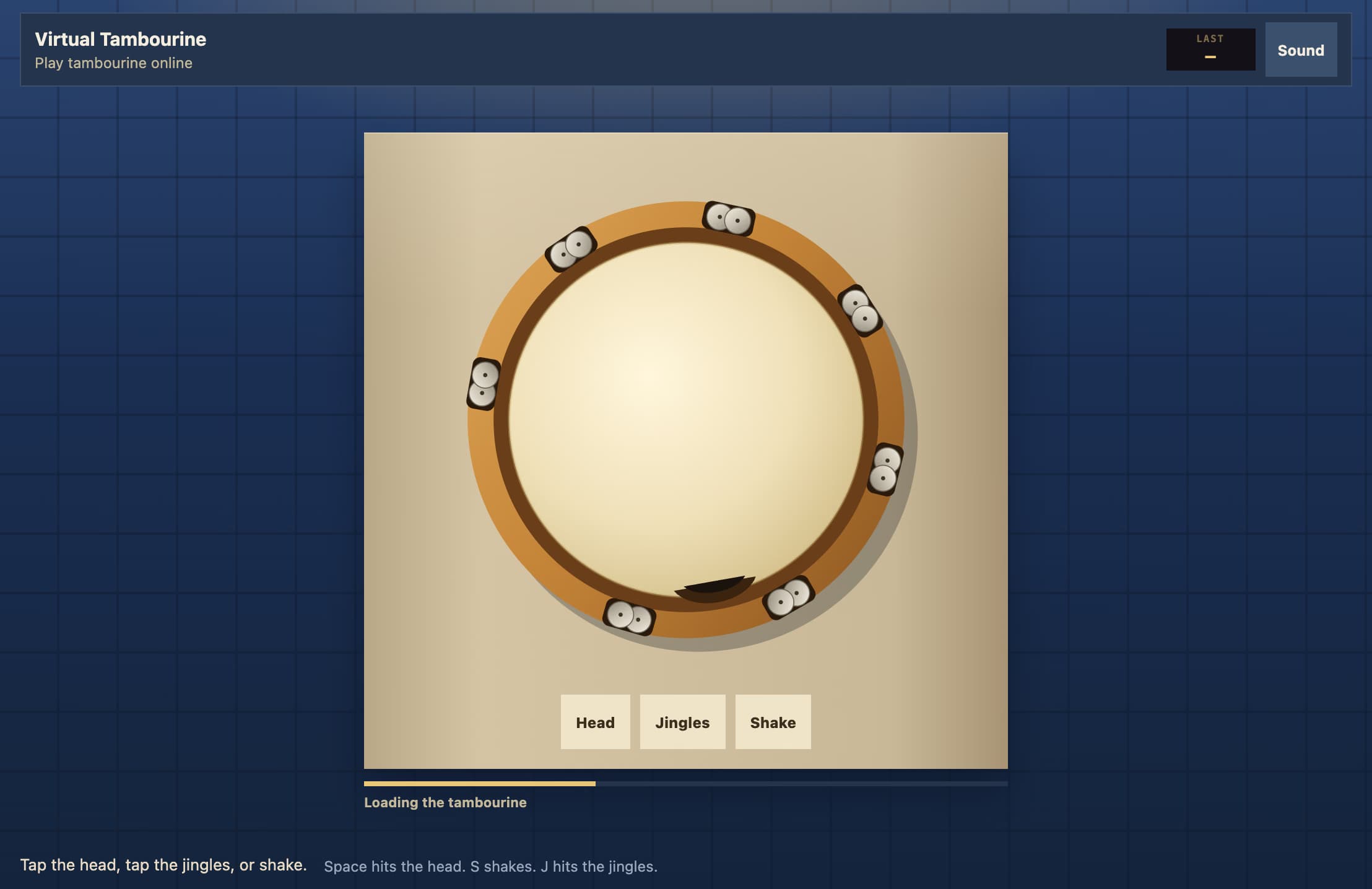 Virtual Tambourine